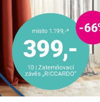 Zatemňovací závěs RICCARDO