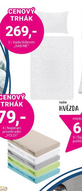 Sada lůžkovin SABINE