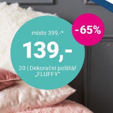 Dekorační polštář FLUFFY