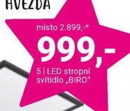 LED STROPNÍ SVÍTIDLO „BIRO“