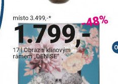 Obraz s klínovým rámem DENISE