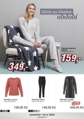 aktuální leták Kik textil 11.10.2021-31.10.2021