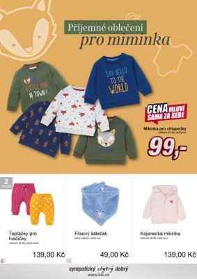 aktuální leták Kik textil 11.10.2021-31.10.2021