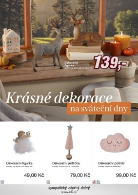 aktuální leták Kik textil 11.10.2021-31.10.2021