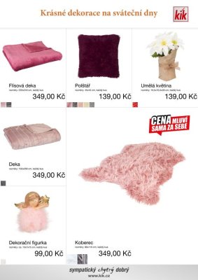 aktuální leták Kik textil 11.10.2021-31.10.2021