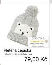 Pletená čepička