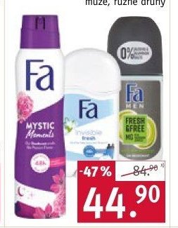 Fa deosprej/stick/roll-on