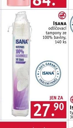 ISANA odličovací tampony