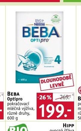 BEBA Optipro pokračovací mléčná výživa