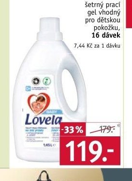 Lovela Sensitive šetrný prací gel