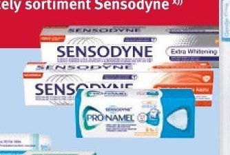 Sensodyne zubní pasty