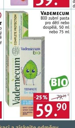 VADEMECUM BIO zubní pasta