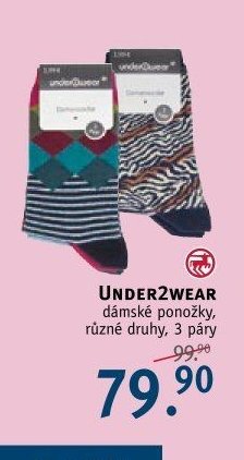 UNDER2WEAR dámské ponožky