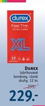 DUREX lubrikované kondomy