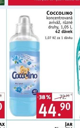 COCCOLINO koncentrovaná aviváž