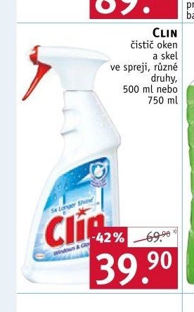 CLIN čistič oken a skel