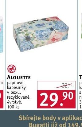 ALOUETTE papírové kapesníky