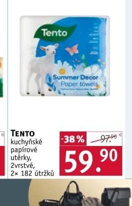 TENTO kuchyňské papírové utěrky