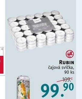RUBIN čajová svíčka