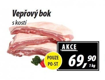 Vepřový bok s kostí