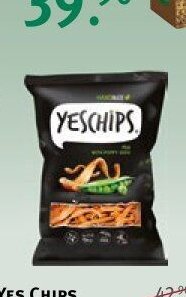 YES CHIPS křupavá pochoutka z luštěnin