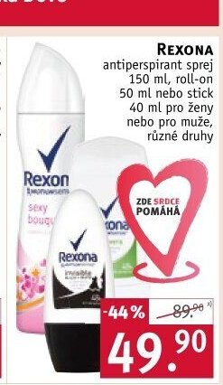 Rexona antiperspirant