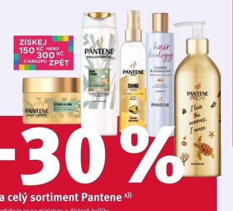 Pantene šampony a náplně
