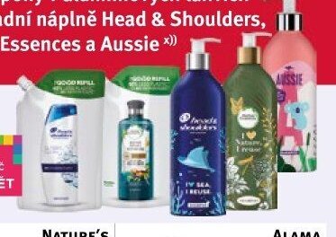 Head & Shoulders, Herbal Essences, Aussie