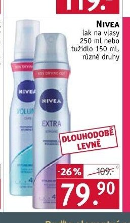 NIVEA lak na vlasy tužidlo
