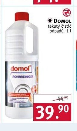 Domol tekutý čistič odpadů