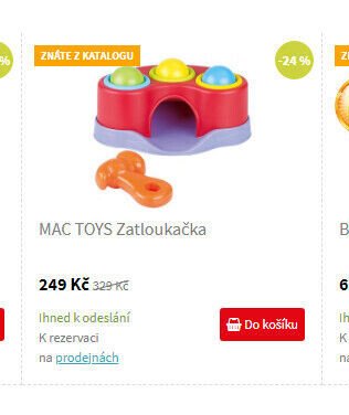 MAC TOYS Zatloukačka