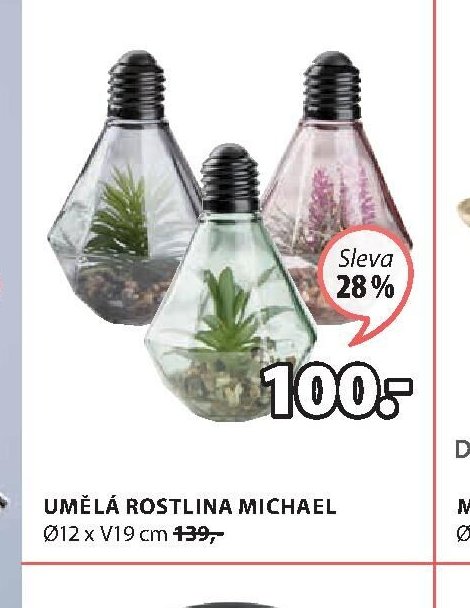 UMĚLÁ ROSTLINA MICHAEL