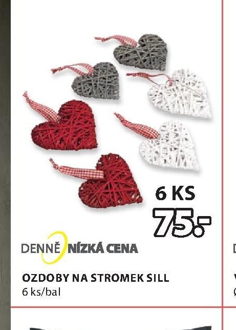 OZDOBY NA STROMEK SILL