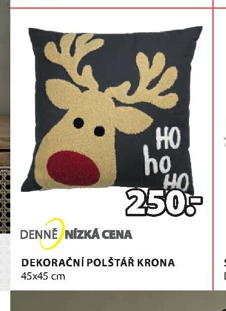 DEKORAČNÍ POLŠTÁŘ KRONA