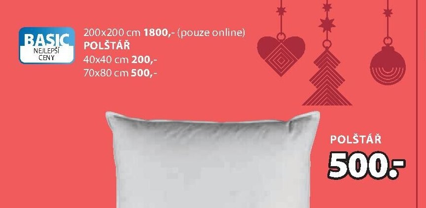 BASIC Polštář