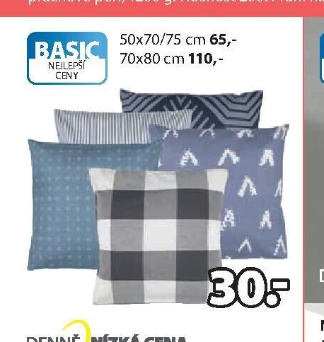 BASIC Povlak na polštář
