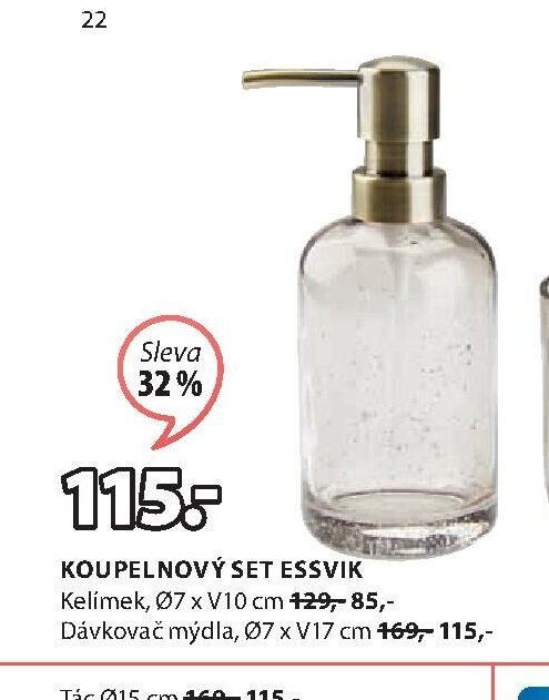 Koupelnový set Essvik