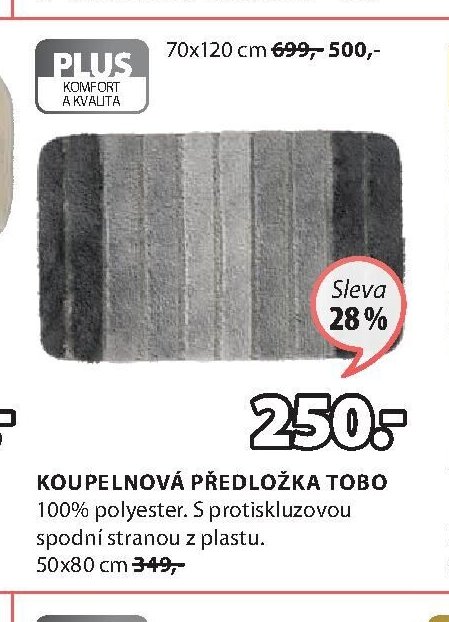 Koupelnová předložka Tobo