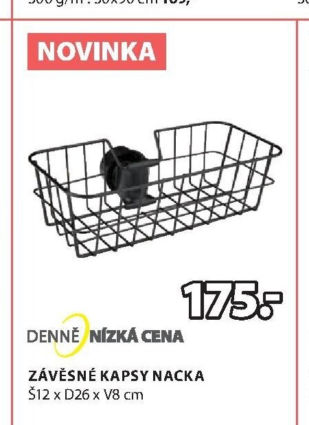 Závěsné kapsy Nacka