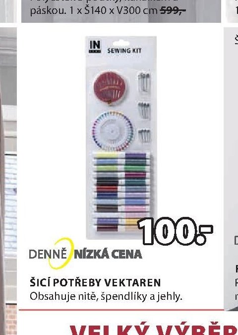 ŠICÍ POTŘEBY VEKTAREN