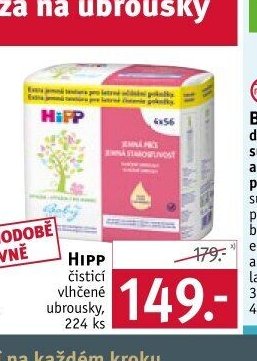 HIPP čistící vlhčené ubrousky