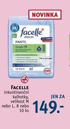 FACELLE inkontinenční kalhotky