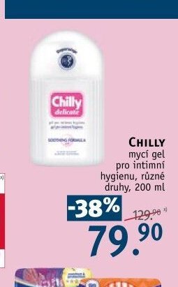 CHILLY mycí gel pro intimní hygienu