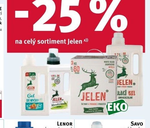 JELEN sortiment