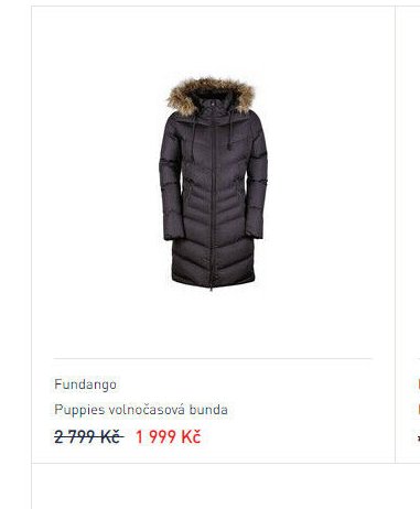 Fundango Puppies volnočasová bunda