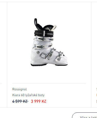 Rossignol Kiara 60 lyžařské boty