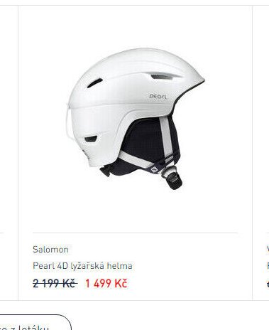 Salomon Pearl 4D lyžařská helma