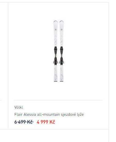 Völkl Flair Alessia all-mountain sjezdové lyže