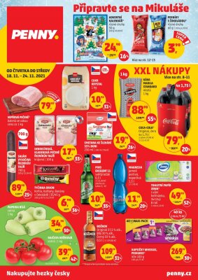 aktuální leták Penny Market 18.11.2021-24.11.2021