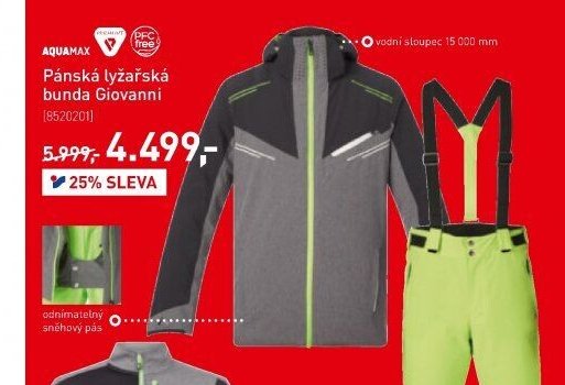Pánská lyžařská bunda Giovanni